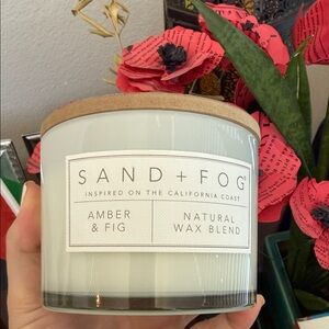 Amber & Fig Candle - White
